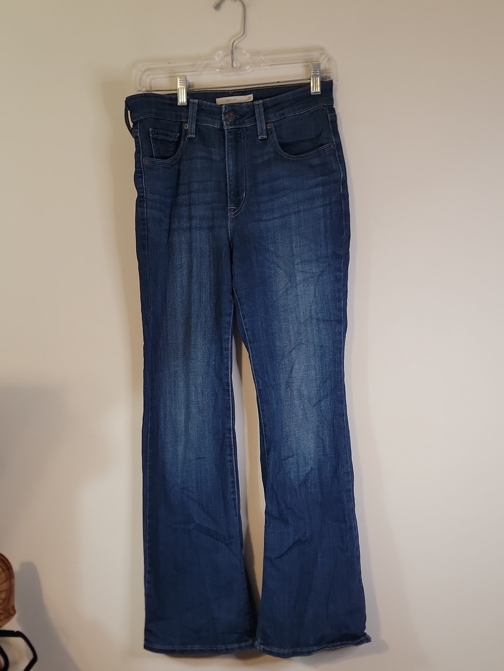 Levi's Dark Blue Flare Jeans